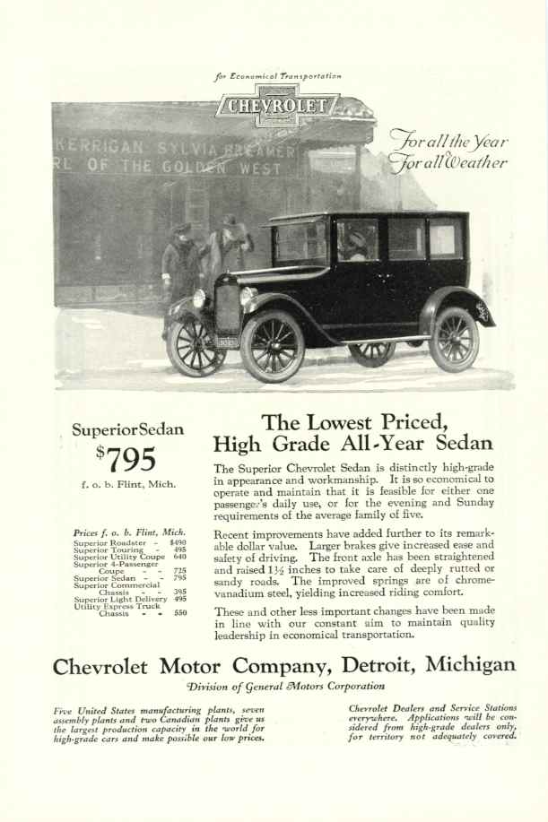 1924 Chevrolet 13